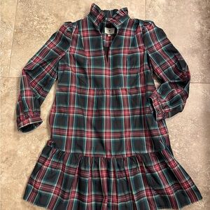 Tuckernuck Plaid Long-Sleeve Dress